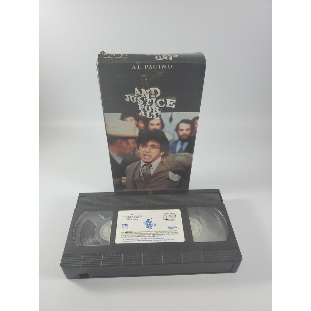 And Justice for All (VHS, 1998) Al Pacino